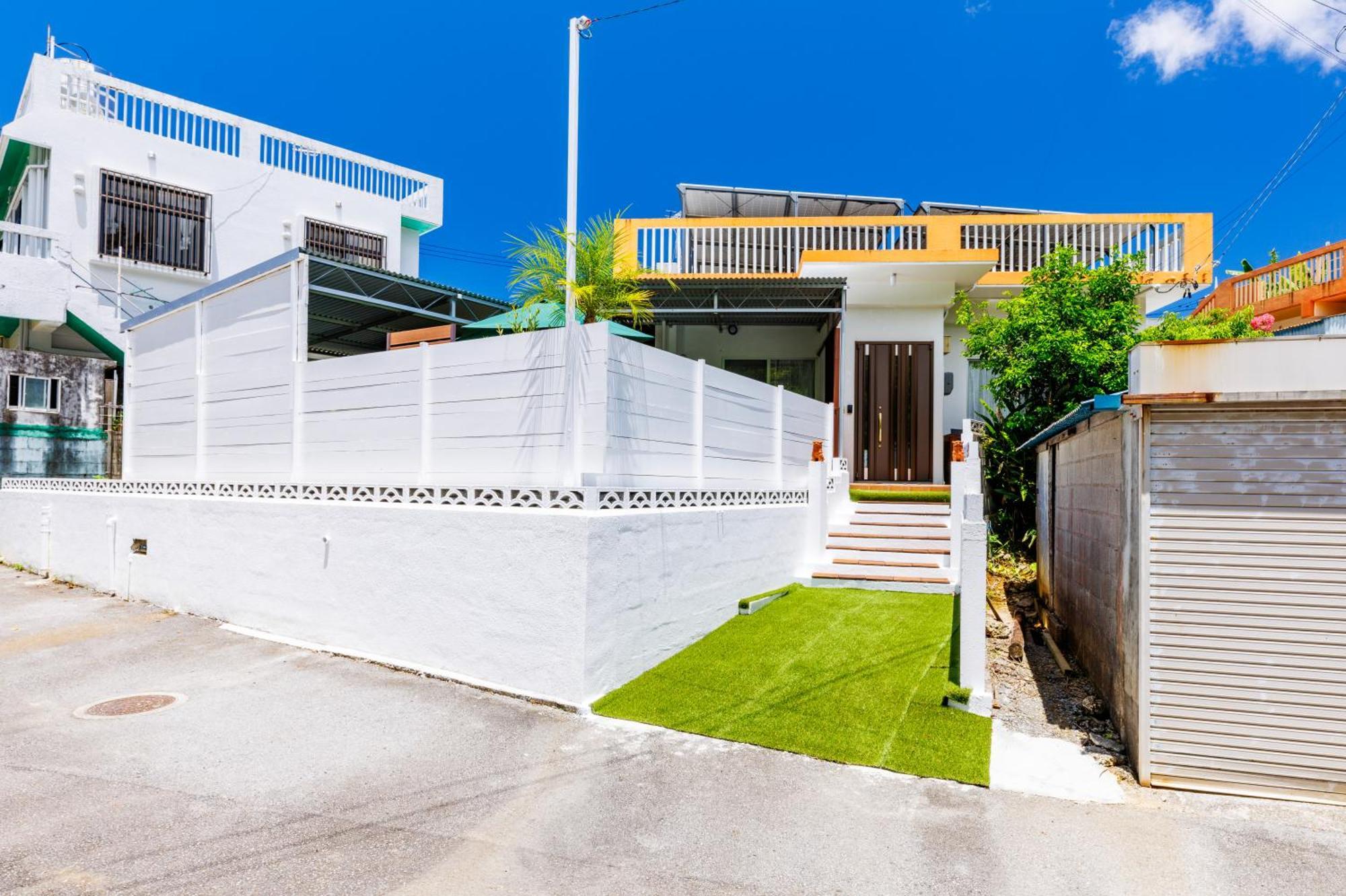 新規オープン サウナ Bbq ジャグジー付き 最大7名 無料駐車場4台 ビーチまで車で5分 Sky House Villa Uruma Exterior photo